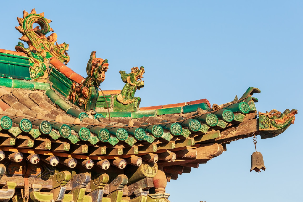 古建筑屋顶上的装饰艺术——飞檐走兽,展现着古建文化的独特魅力