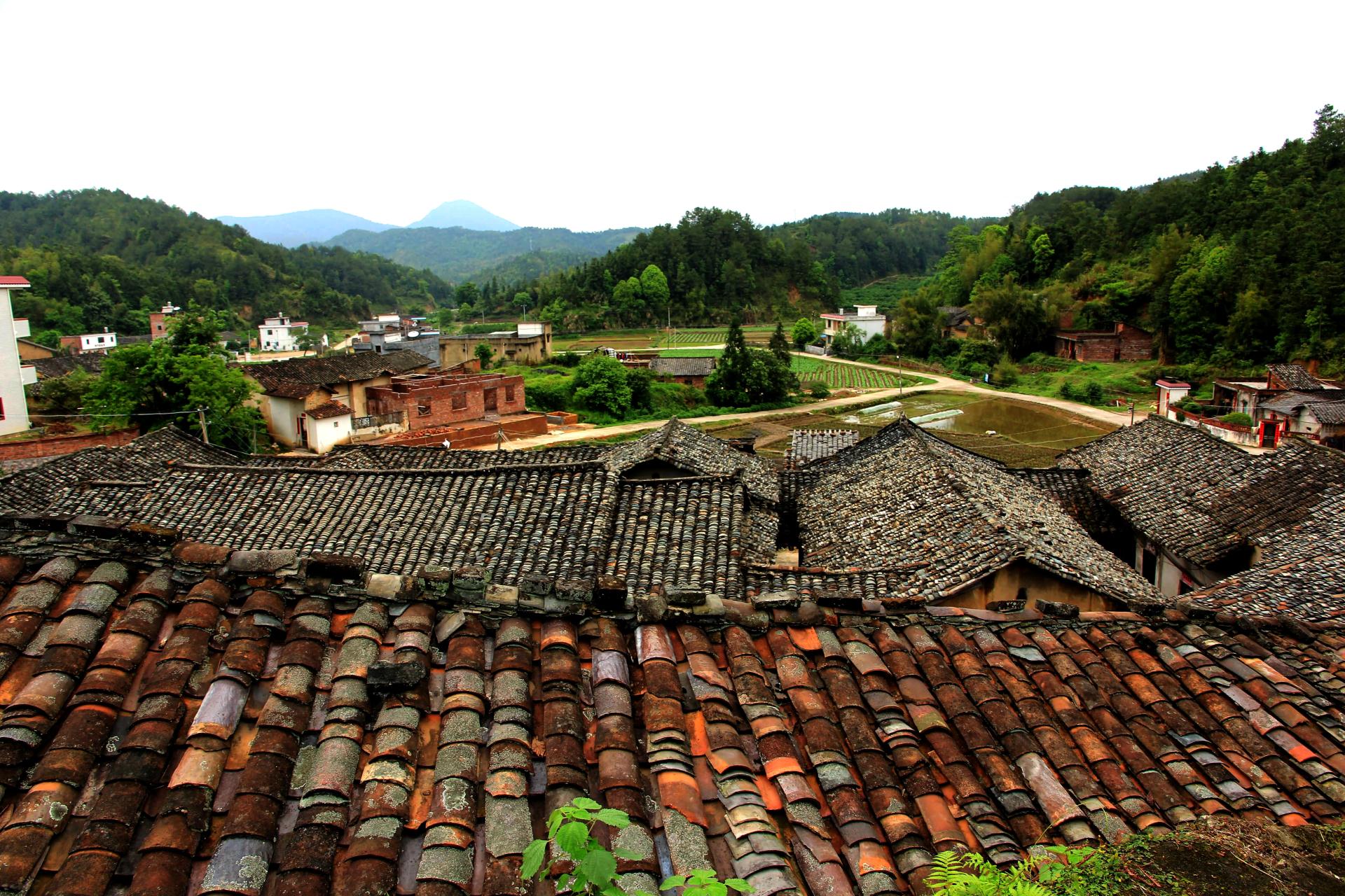 广东平远山村风貌
