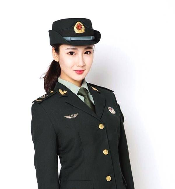 中国陆军女兵军装图片图片