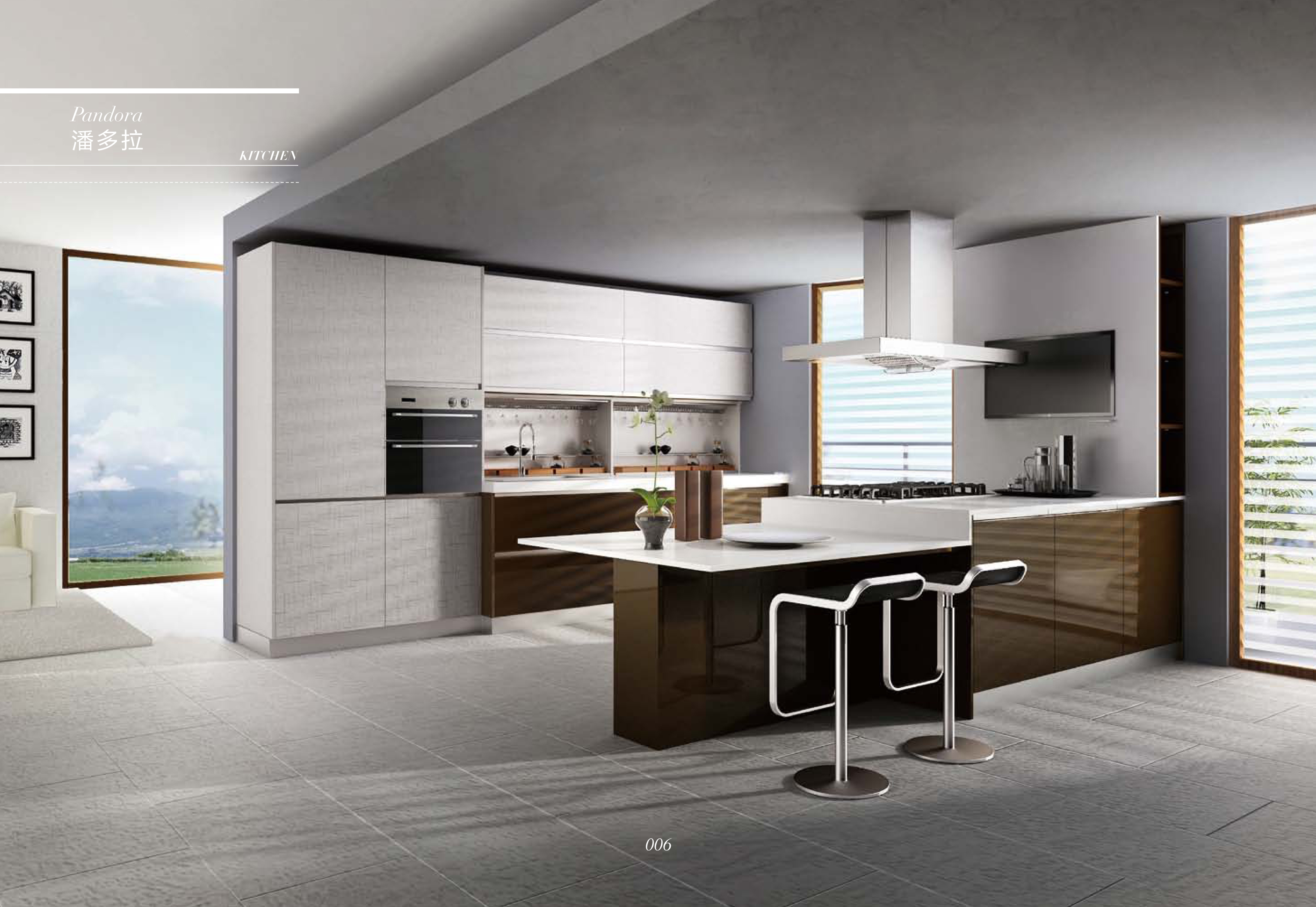 极简主义整体橱柜效果图,收藏创意厨房家居生活点点滴滴!