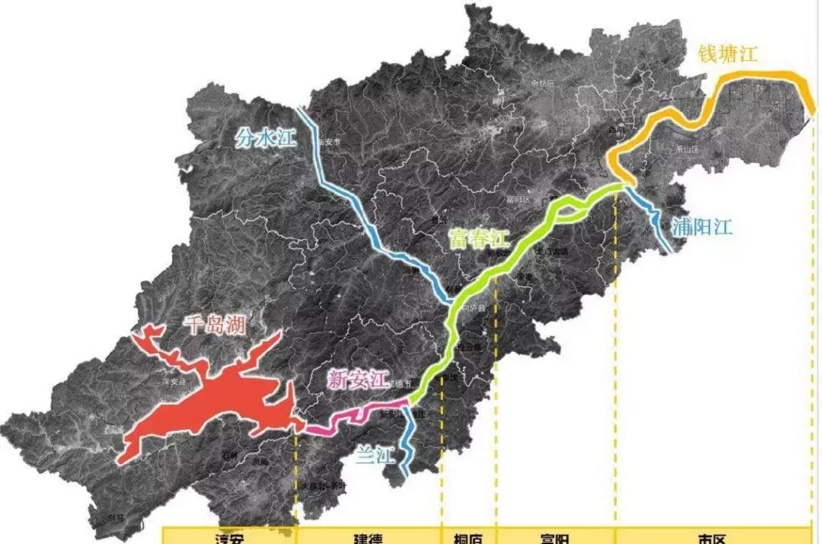 从2017年起,杭州的"拥江战略"便频频提出,终于在今年年初正式落地了!