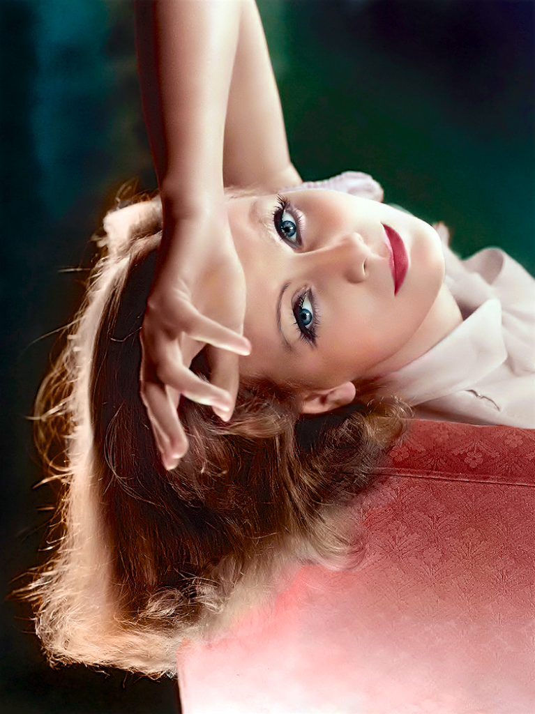 国外老照片修复作品,昔日的好莱坞女星