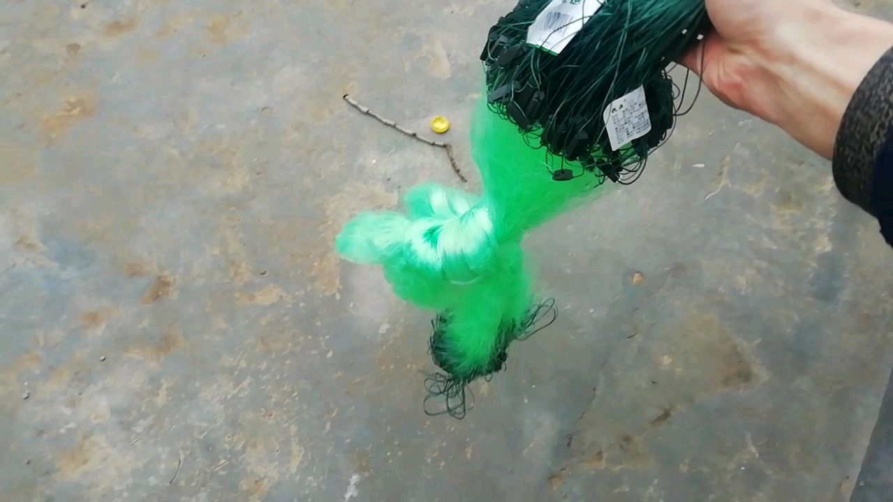 看看100米渔网能上大鱼吗