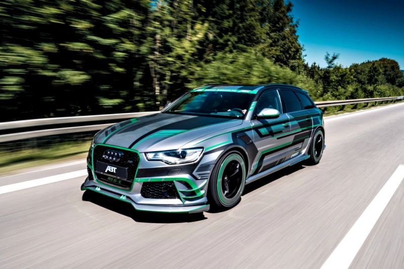 abt audi rs6-e 一键带你通往1,018hp千匹境界
