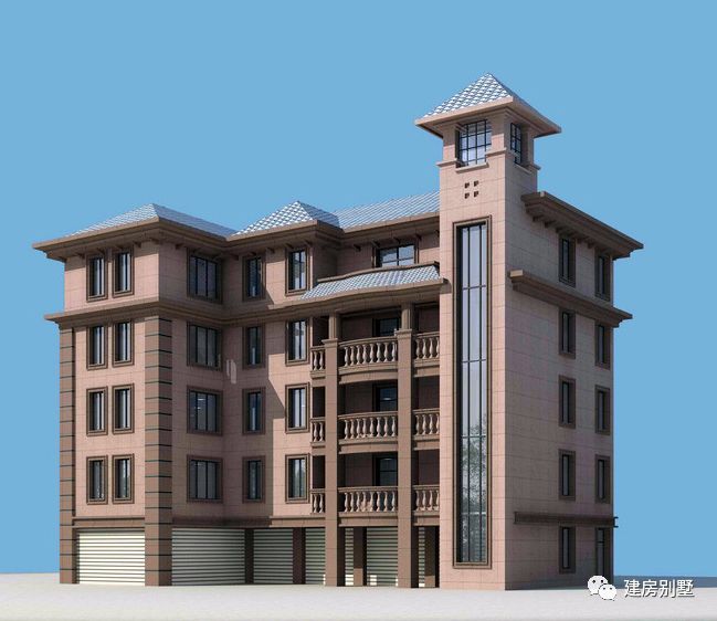 计划建高层的看过来,9款五层别墅效果,建的就是气势