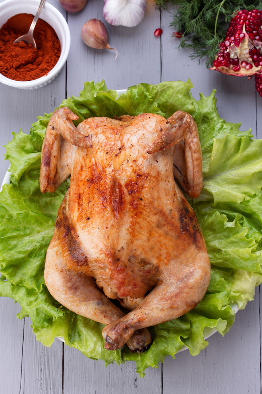 家常脆皮烤鸡,简单几步就能享受美味!