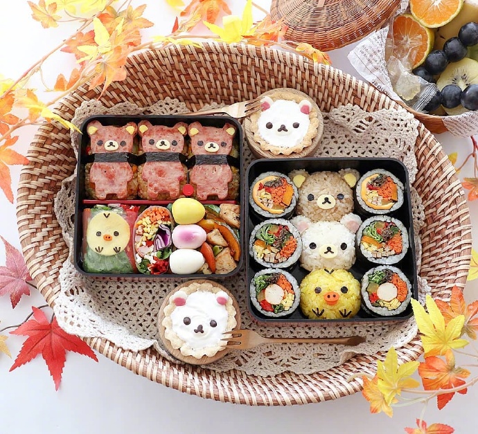 这样的卡通便当,你想吃哪一款