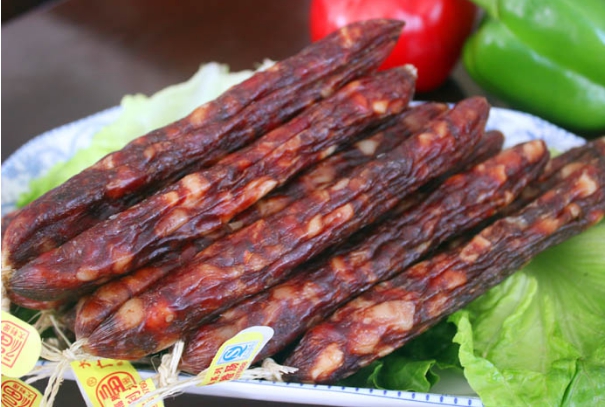 香肠我们吃过很多,那么肝肠呢,一起来长长见识吧