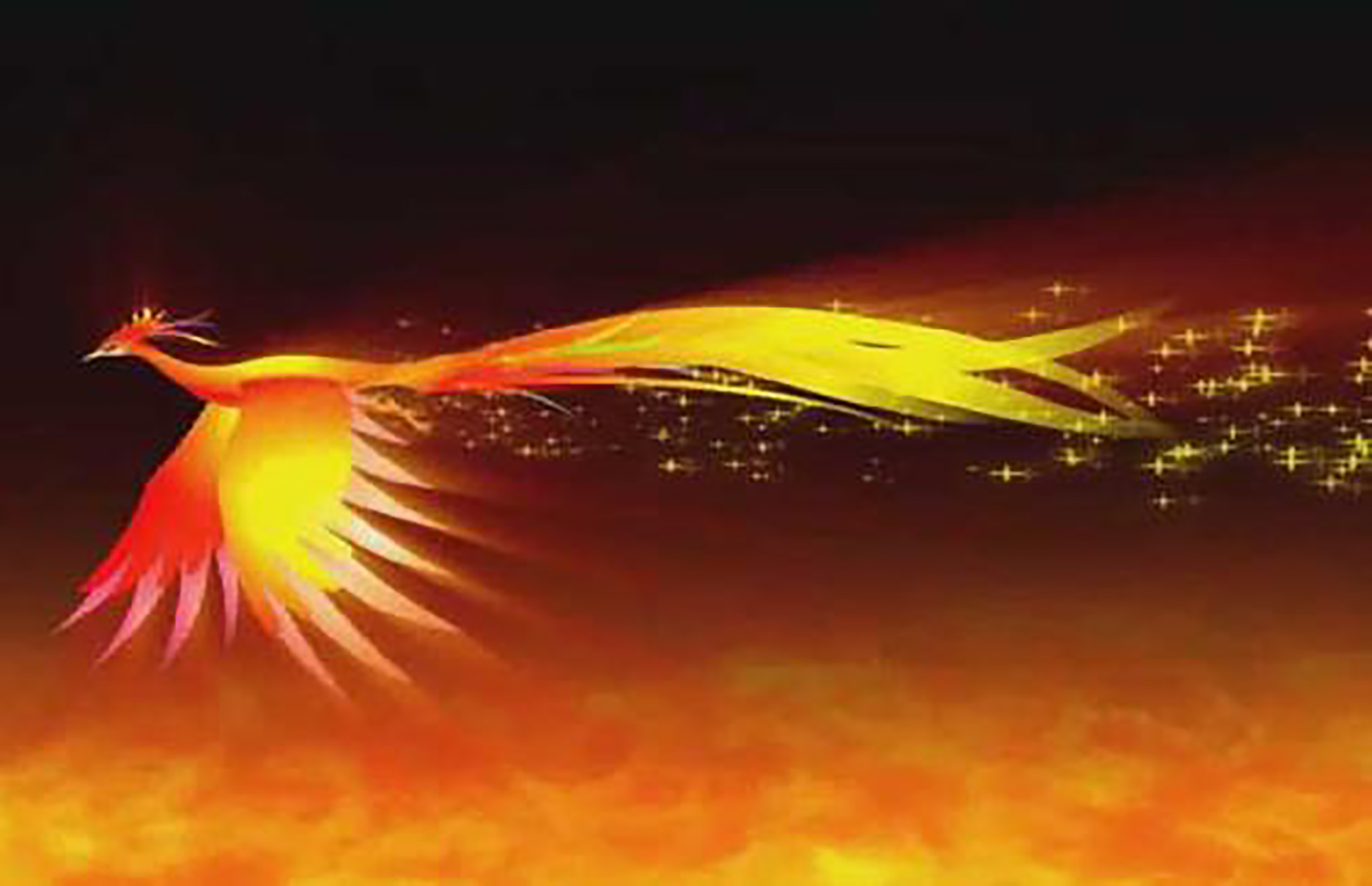 他吹箫迎来火凤,谁知道火凤引来了彩凤