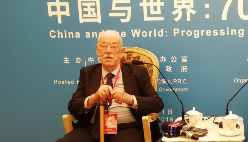 汉学家施舟人:中国的故事更应该让中国人自己说,希望青年人多了解国学