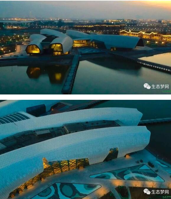 天津的这座海上故宫亮灯了!离开放又进一步