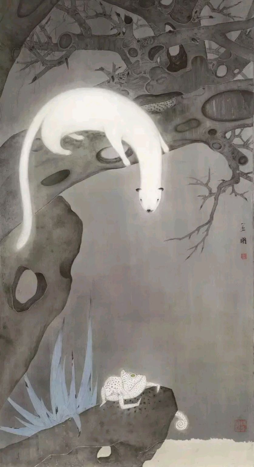 囯展新锐|中国画传统发展型艺术家李金国作品欣赏!