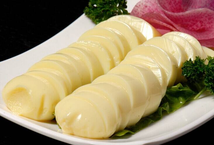 晶莹剔透,非常爽滑的蛋豆腐,你见过吗?