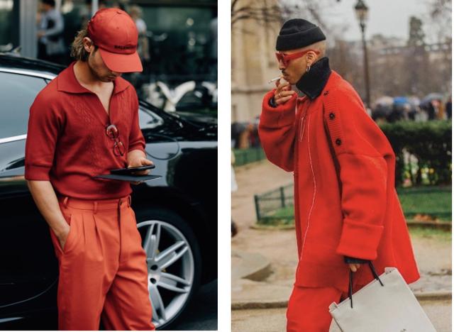 男生红色系怎么搭?学会这些技巧和搭配方案,穿红色照样man