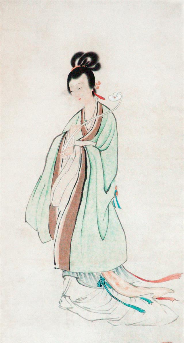 天才画家陈少梅,人物画作品欣赏!