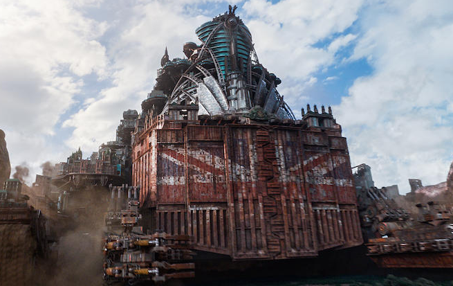 电影《掠食城市》,铁甲吞噬风暴疯狂来袭,上演蒸汽朋克幻想曲