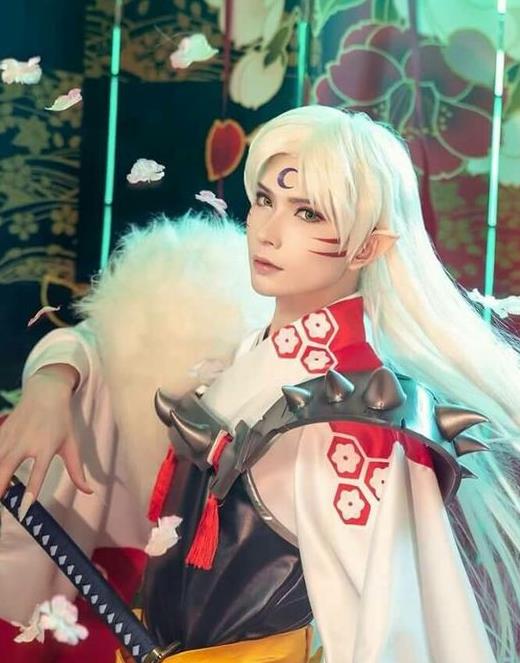 犬夜叉cos,网友:糟糕,突然觉得奈落这个反派好帅,怎么办?