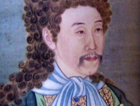 雍正帝系红领巾戴金色假发,让外国人作画,怎么解释他的行为?