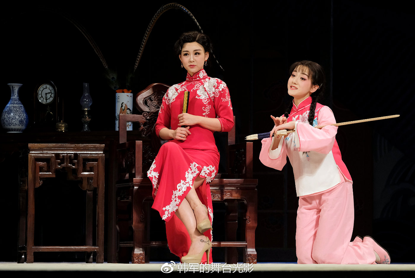 北京人艺三排田汉名剧《名优之死》年轻演员撑起年度大戏(剧照)