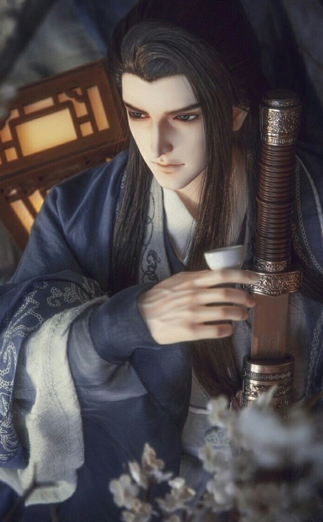 bjd娃娃美图:"国风美男系"小女子不才,一句公子怀中来