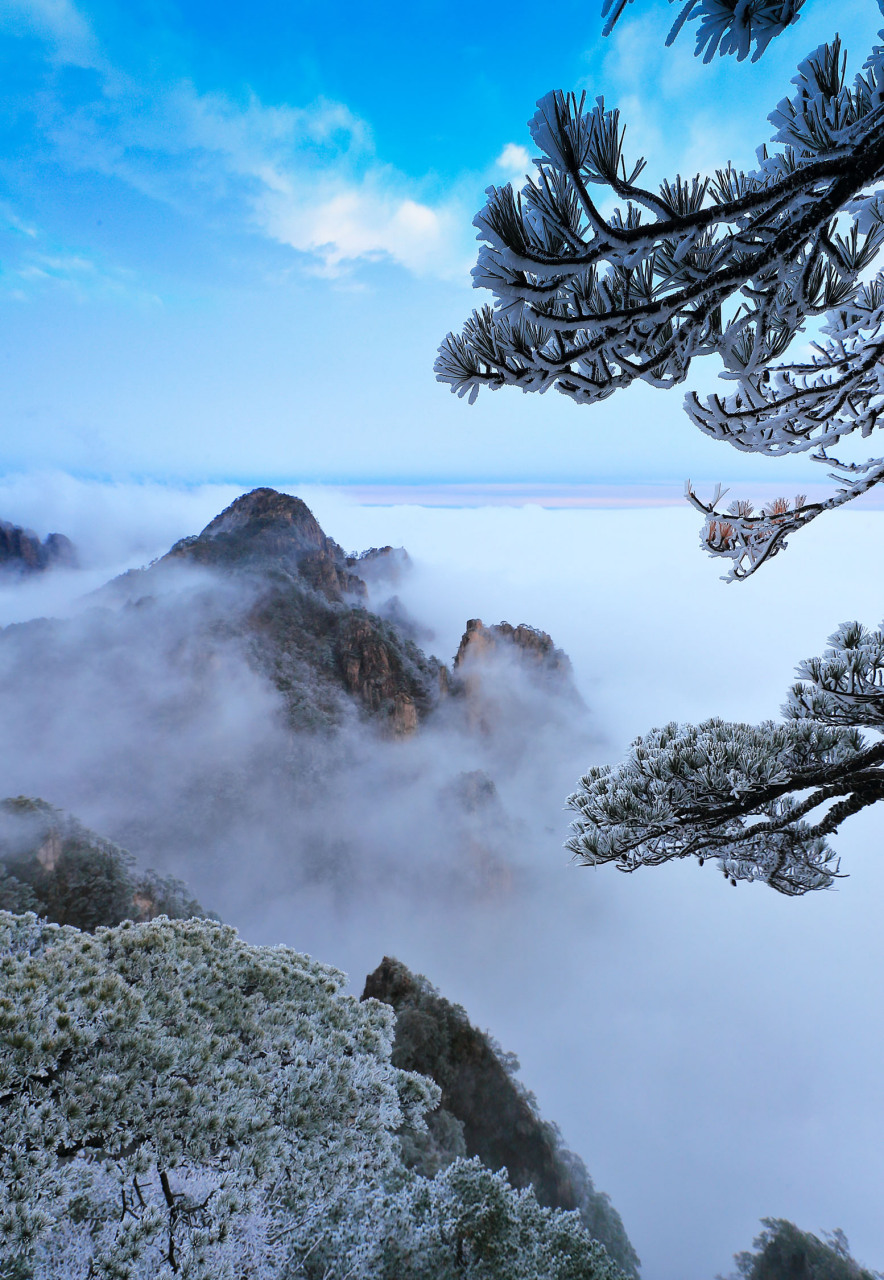 黄山北海景区图片