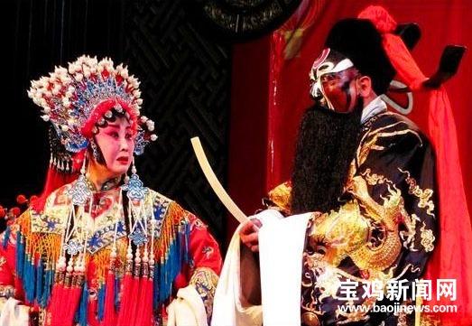 宝鸡籍著名秦腔演员张兰秦"吼"出来的"西北花脸王"