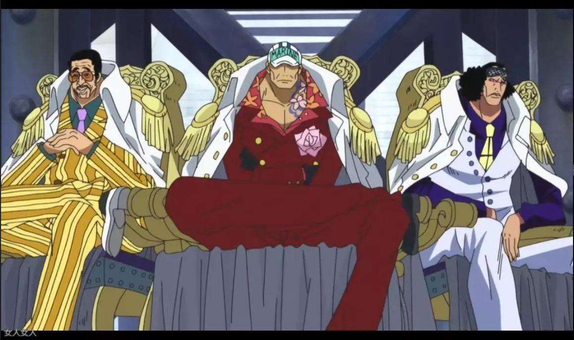 《海贼王》中黄猿,青雉,赤犬,三大将联手打得赢凯多吗?