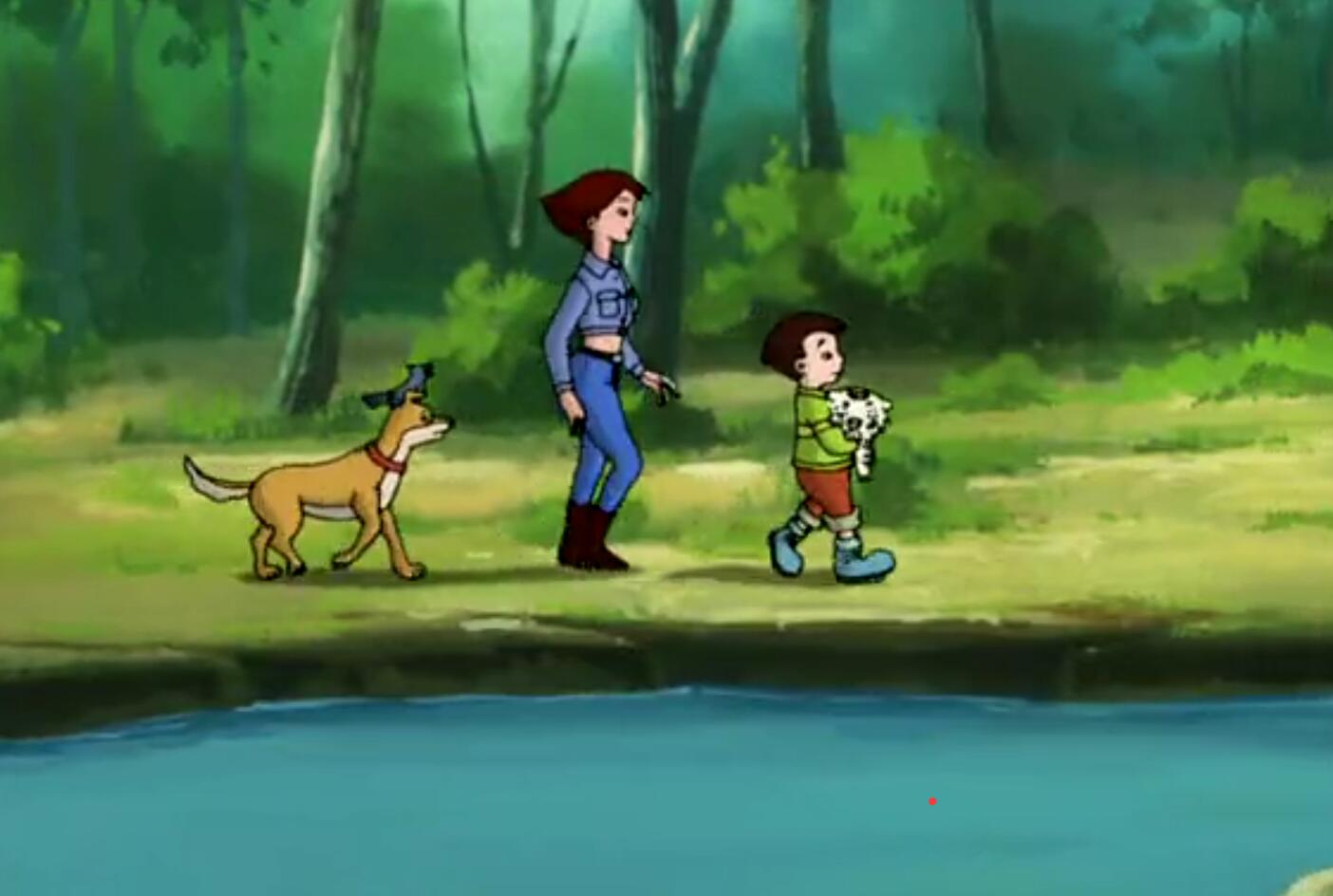 动画《小虎还乡》,虎哥被胆小抓到,最后被燕姐相救