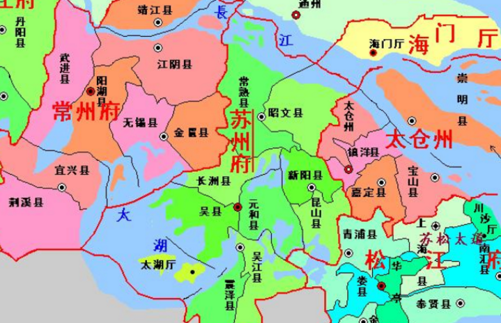 清江南省前身是明朝的"南直隶省".