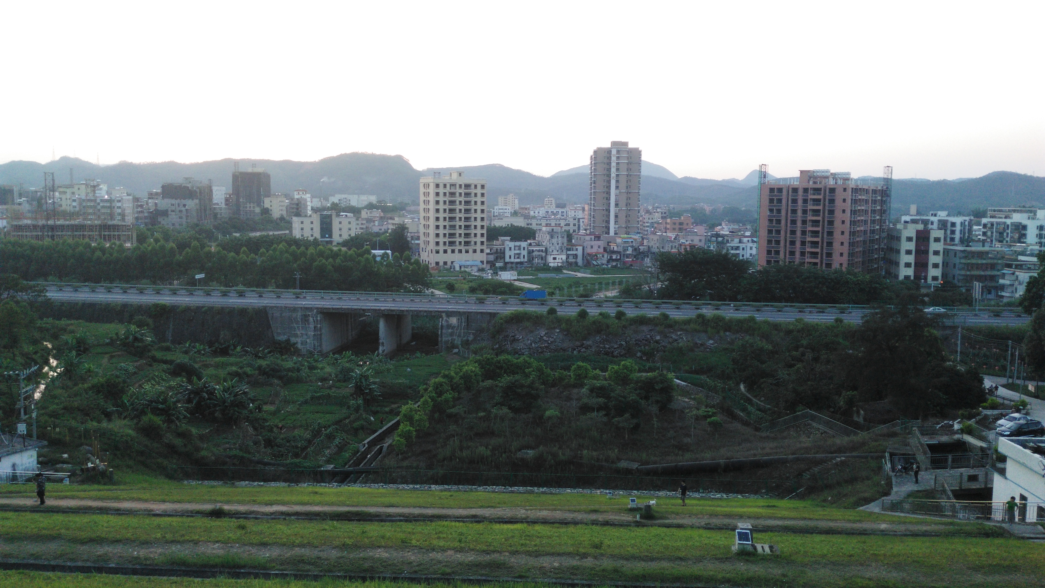 在夕阳西下时,带你到惠州惠阳区的沙田水库去走走