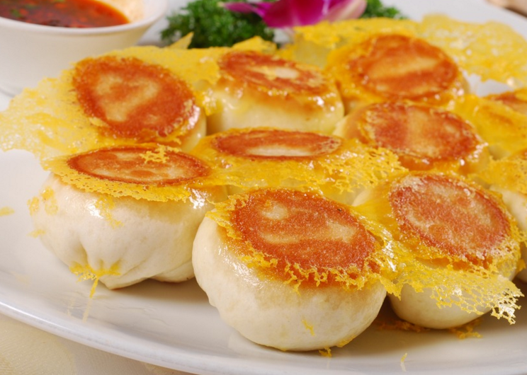 一组经典美食生煎包的图集,你喜欢吗