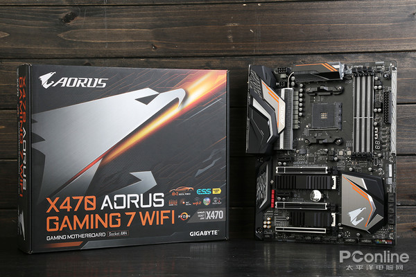 技嘉x470 aorus gaming7 wifi开箱:工业风的艺术品