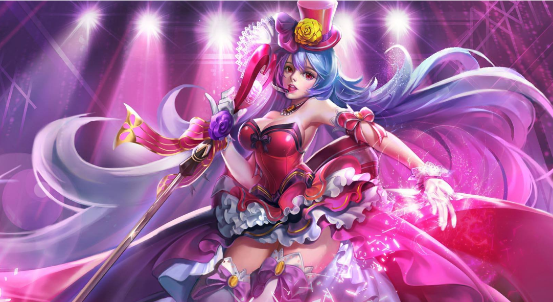 王者荣耀:日服的昭君特效美腻,皮肤是美少女战士,很是养眼!