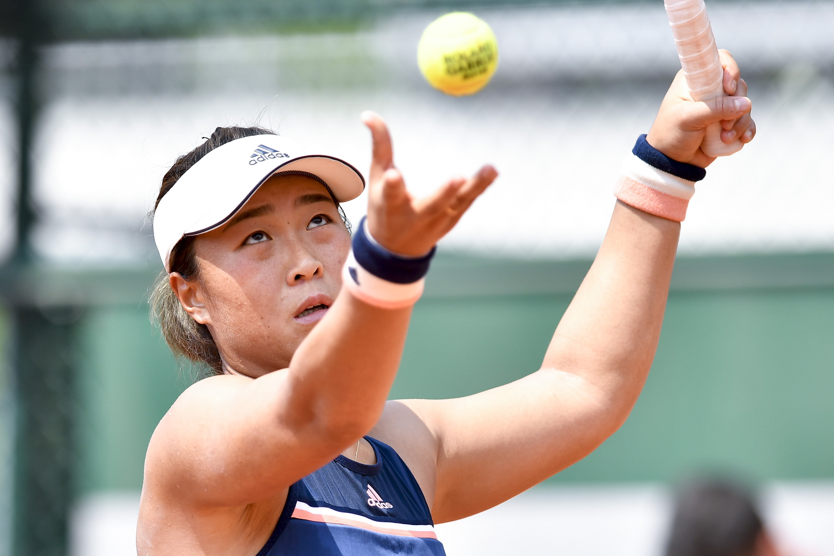 网球——法国公开赛资格赛:中国选手韩馨蕴无缘正赛(4)