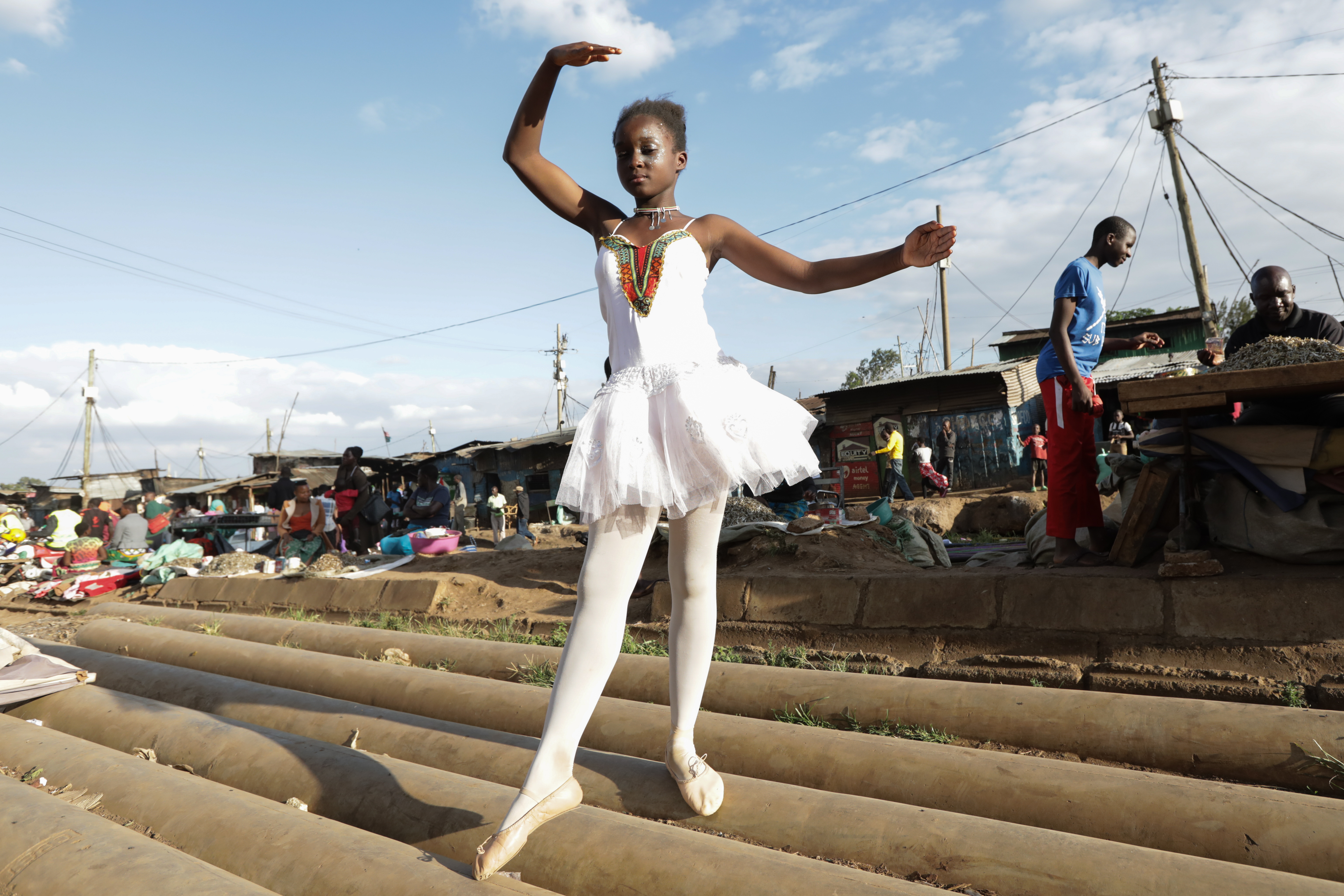 贫民窟的街头芭蕾舞