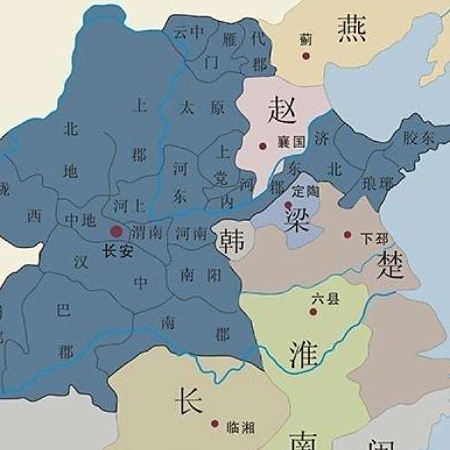 汉初八个异姓诸侯王及其结局,只有三个得了善终,一个死得最冤