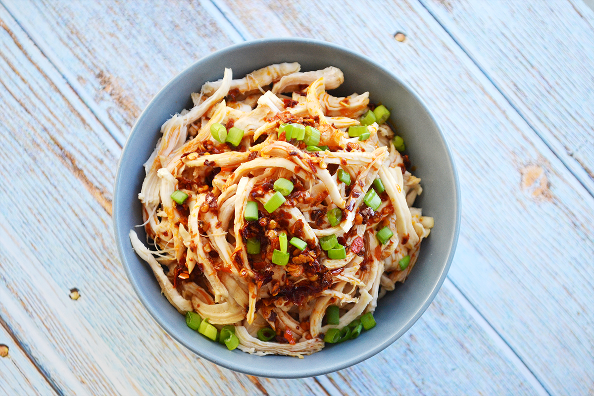 【麻辣鸡丝的做法】