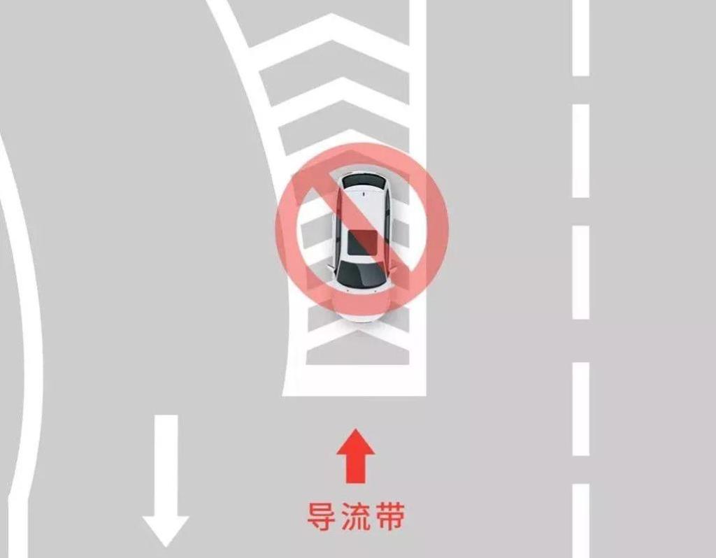 路口压线违章图解图片