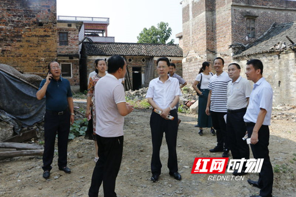 议案督办|永州市人大常委会副主任周益志率队走进新田