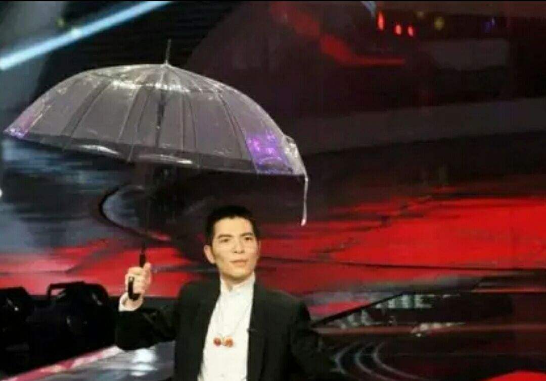 萧敬腾求雨锦鲤图图片