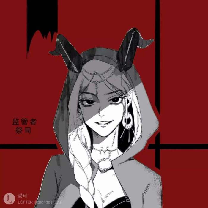 《第五人格》暗黑系列头像,请在我的心上用力的开一枪!