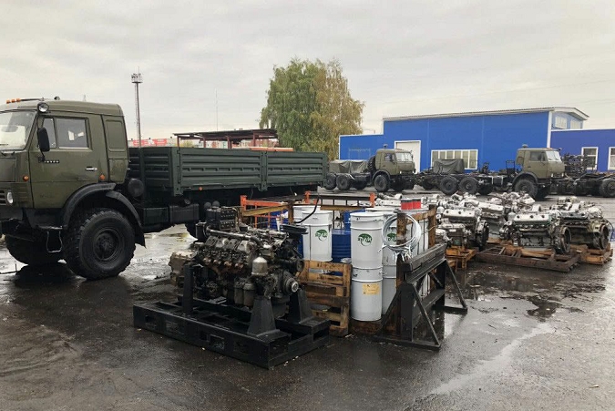 俄军大批量卡玛兹卡车发动机老化,花费1500万进口中国柴油机