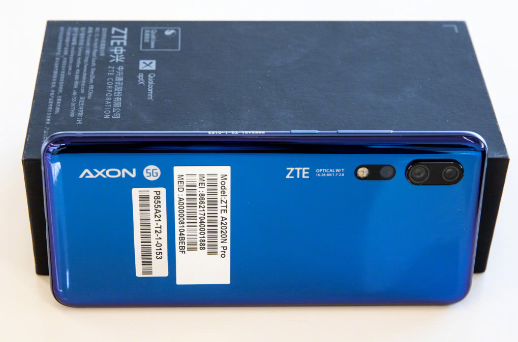 中兴5g手机天机10 pro 5g版现身!水滴屏窄下巴颜值高