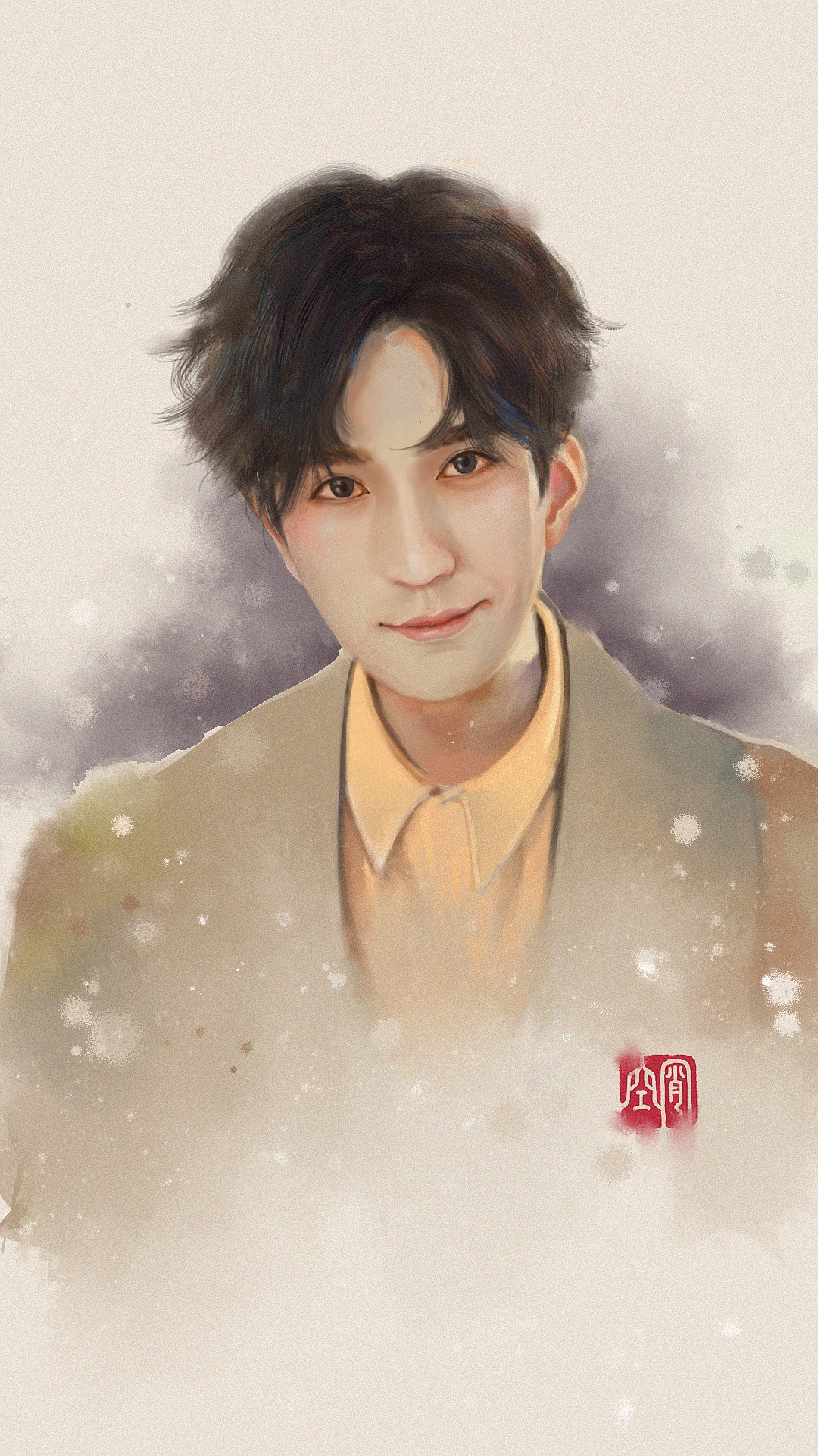 粉丝手绘朱一龙,《知否》中的小公爷最传神