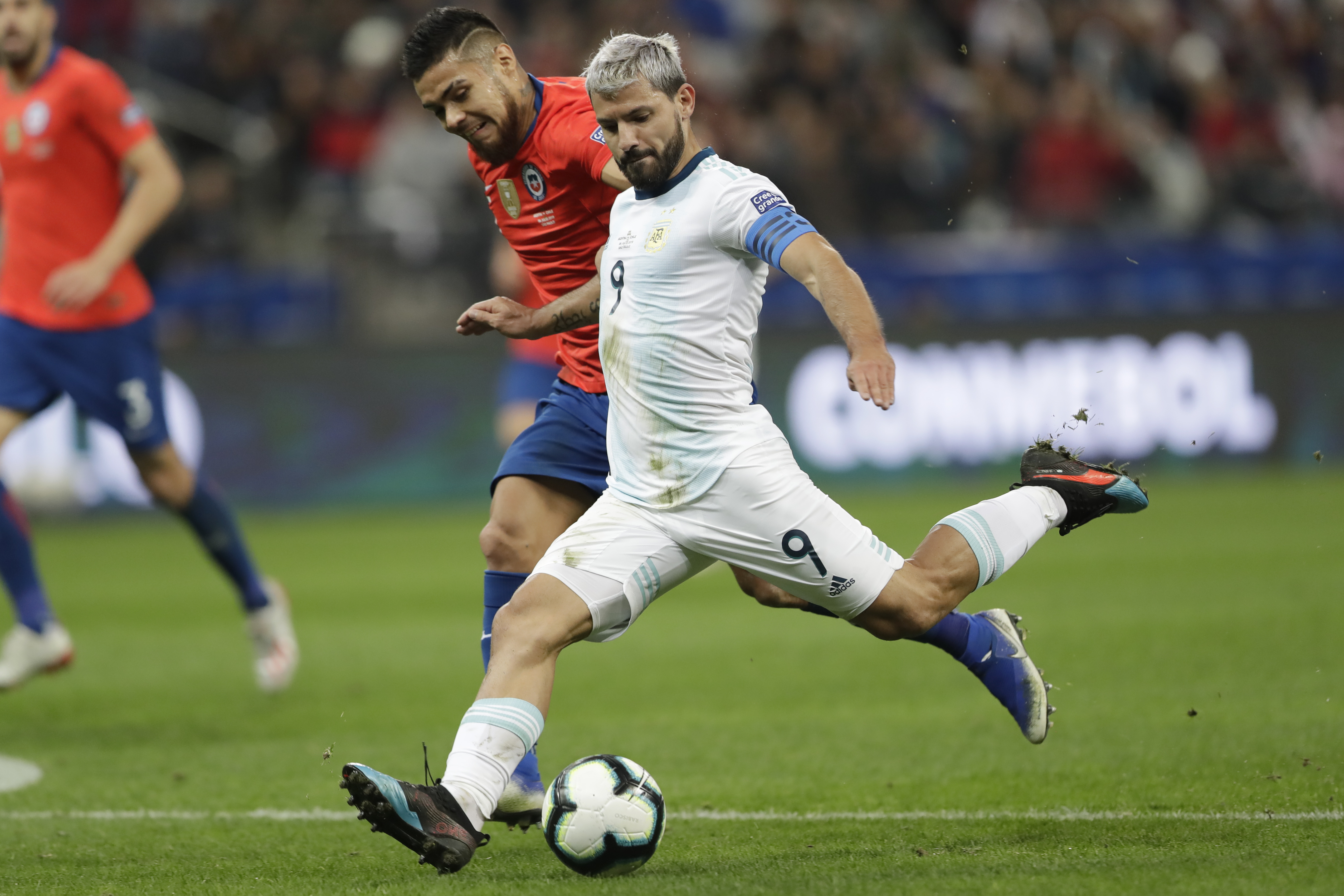 足球——美洲杯:阿根廷获得季军(3)