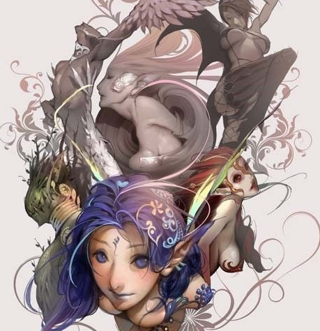 美图:「台湾」evanlee的一组插画作品选集分享