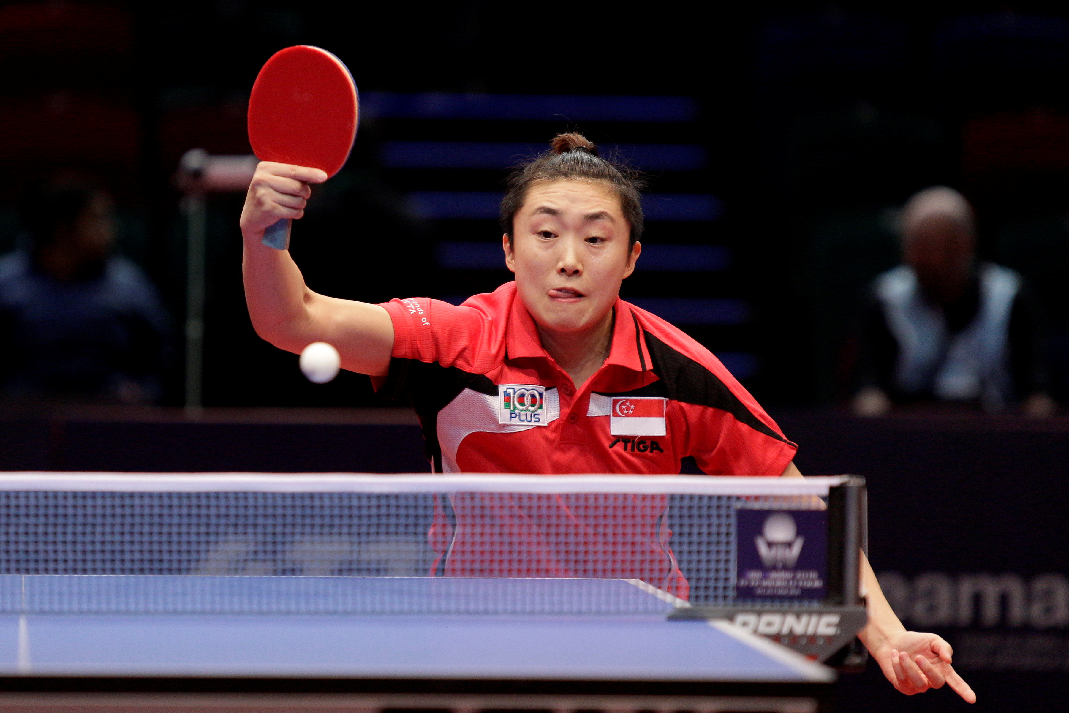 乒乓球——德国公开赛:黄颖琦无缘八强(4)