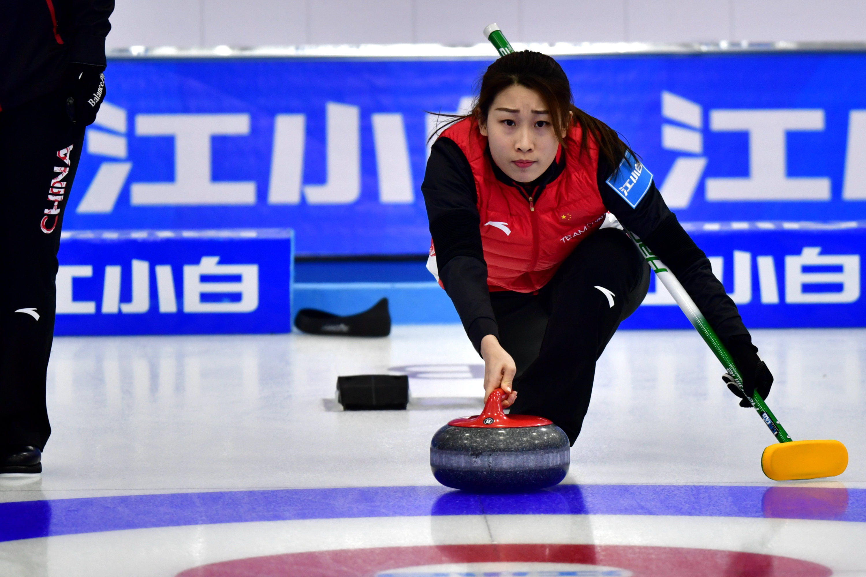 冰壶—青海国际精英赛:中国女子a队胜瑞士队(2)