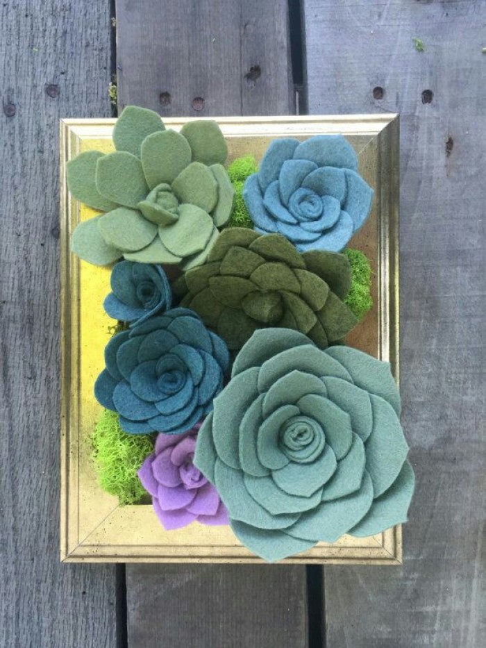 不织布小盆景的的装盆方法,和种多肉差不多,看上图就能了解过程,这里