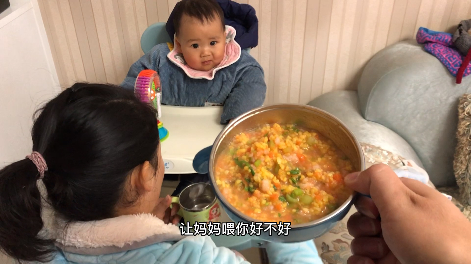 给宝宝用隔水炖锅做辅食,好吃不上火,宝妈们可以尝试下